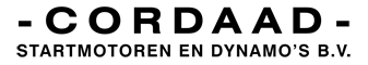 Logo Cordaad Startmotoren en dynamo's